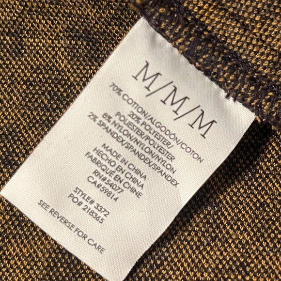 CAbi Kensington Proper Standout Medallion Blazer Jacket 3372 Mustard & Blue Med. - Picture 9 of 13